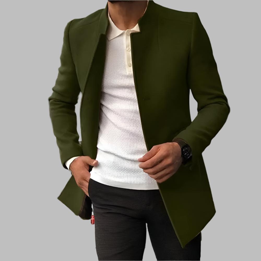 Victor Manteau Homme en Laine – Manteau Élégant à Coupe Moderne & Confort Chaleureux