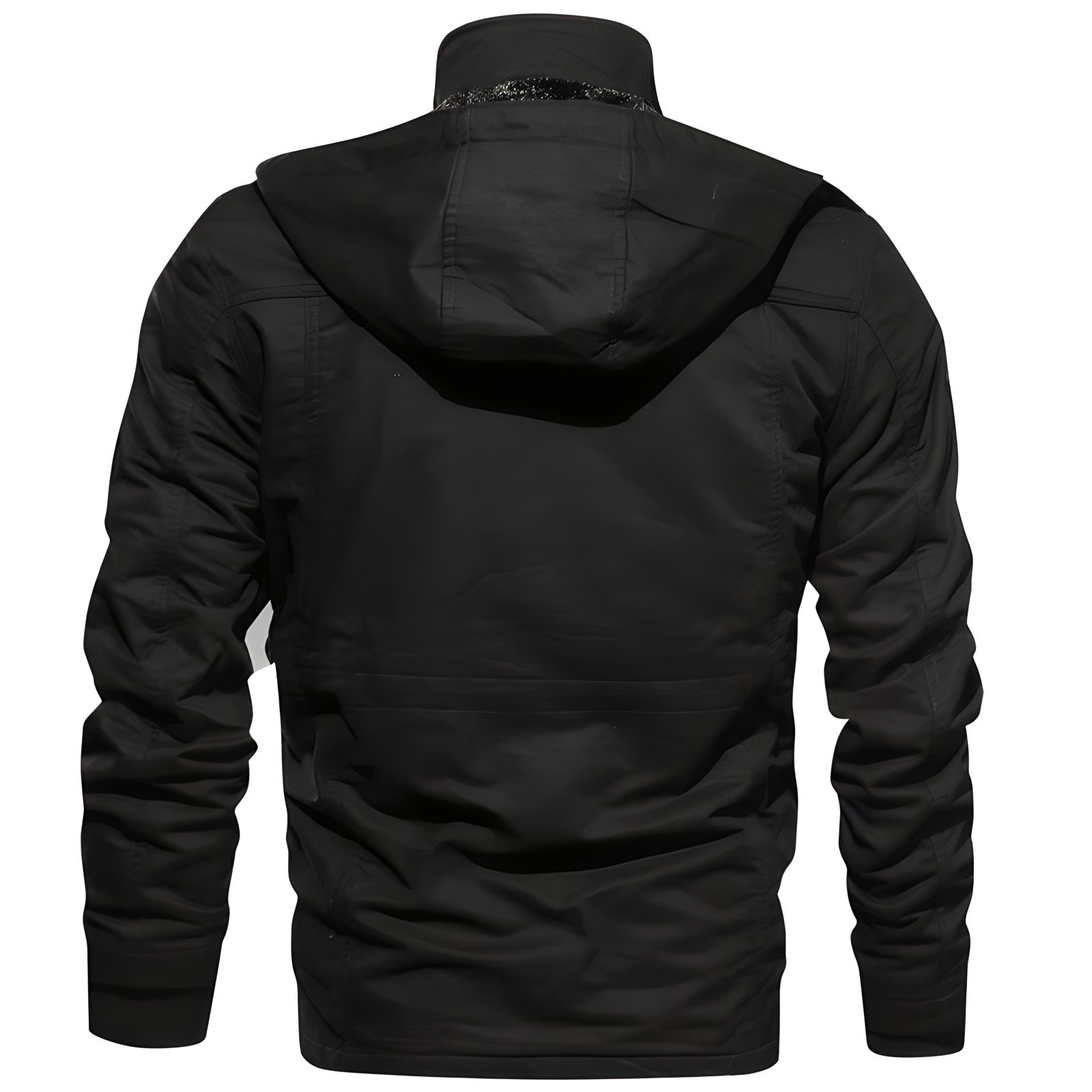Alaric Veste Militaire Homme – Parka Imperméable avec Doublure Polaire et Taille Ajustable