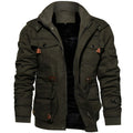 Alaric Veste Militaire Homme – Parka Imperméable avec Doublure Polaire et Taille Ajustable