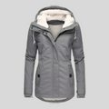 Euri Parka Longue d’Hiver Femme – Manteau Imperméable et Chaud avec Doublure en Fausse Fourrure & Coupe Ajustable