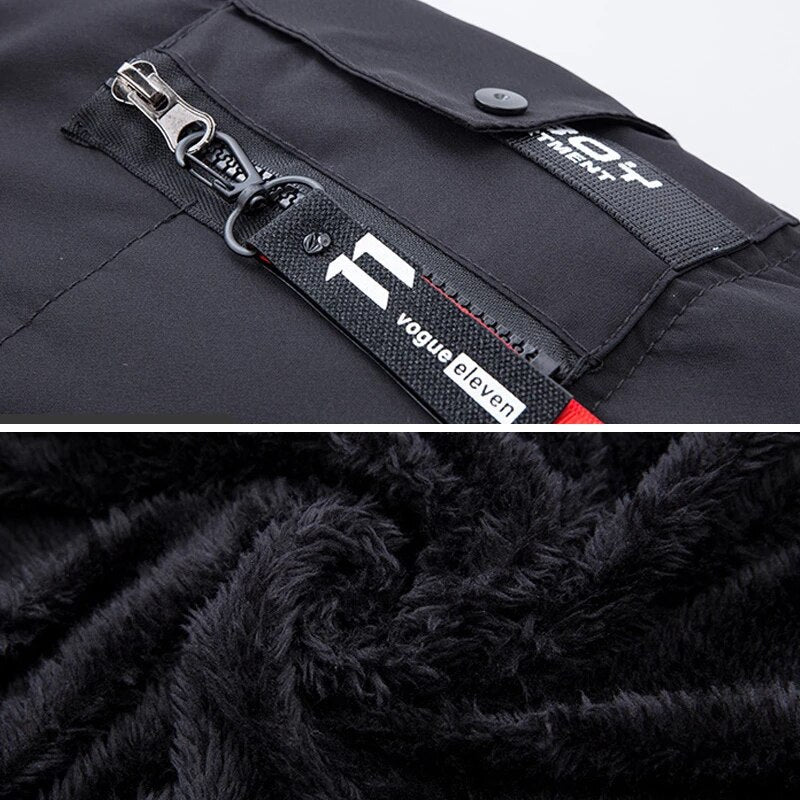 Landon Manteau Homme d'Hiver – Parka Chaude avec Tissu Déperlant et Capuche Ajustable