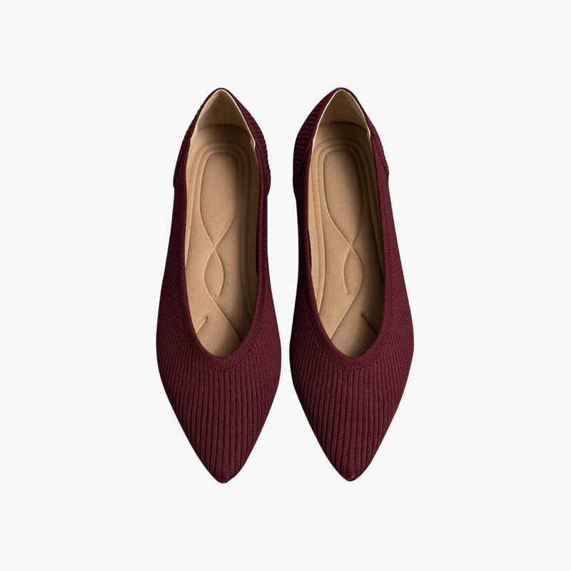 Ysoria Ballerines Femme Pointues – Ballerines en Maille Respirante avec Semelle Souple et Confort Quotidien