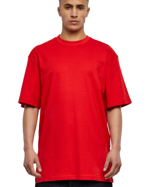 Brandon T-Shirt Oversize Homme – Haut Long 100 % Coton Col Rond Manches Courtes Streetwear