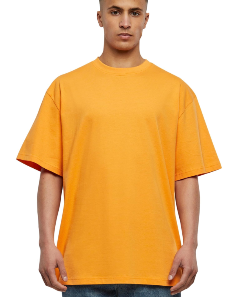 Brandon T-Shirt Oversize Homme – Haut Long 100 % Coton Col Rond Manches Courtes Streetwear