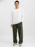 Parker Pantalon Homme en Velours Côtelé Loose Fit – Coupe Droite Décontractée & Style Streetwear Moderne
