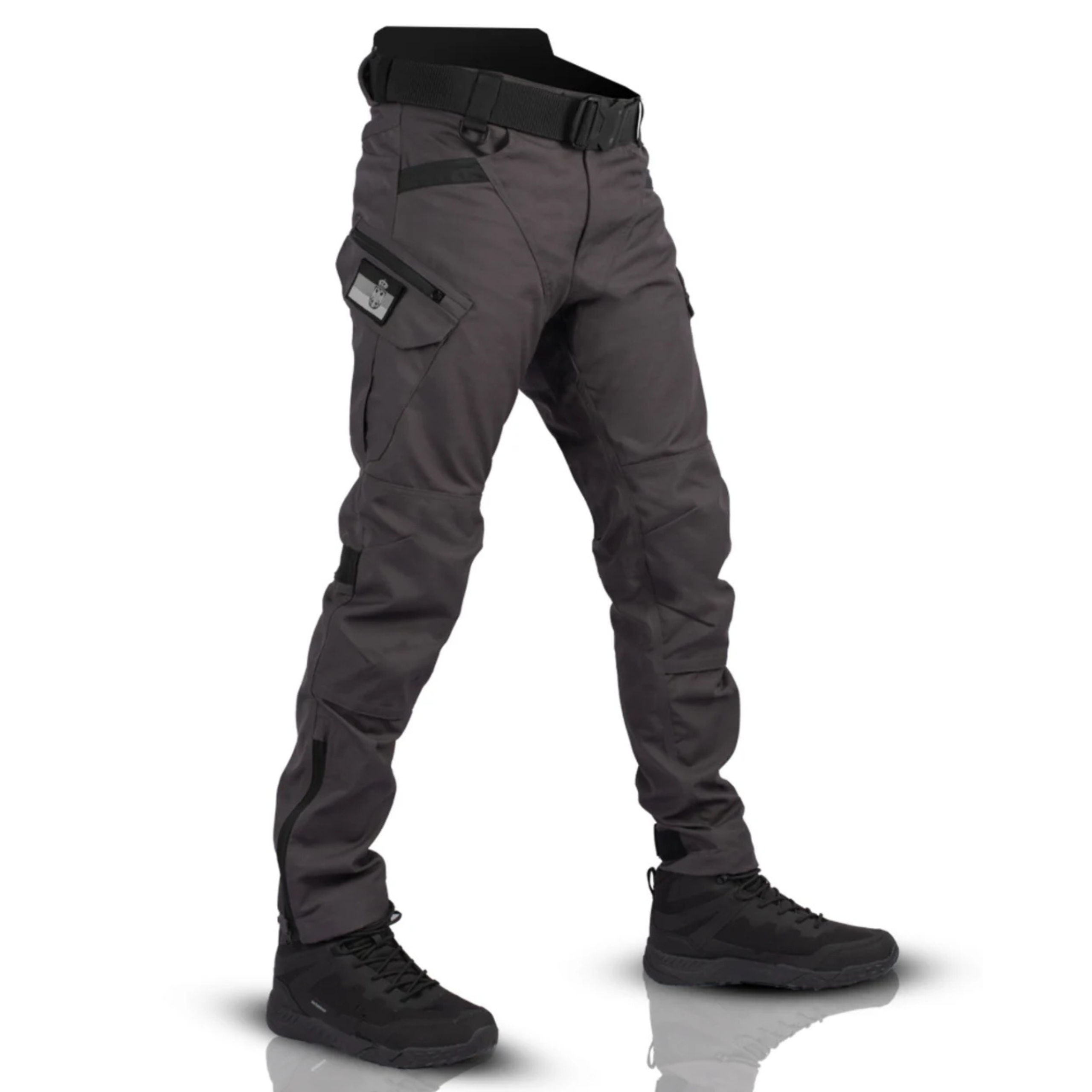 Caleb Pantalon Cargo Homme – Pantalon Robuste avec Poches Multiples et Coupe Confortable