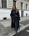 Jessica Manteau en Laine Femme – Manteau Élégant et Chaud au Style Intemporel pour l'Hiver