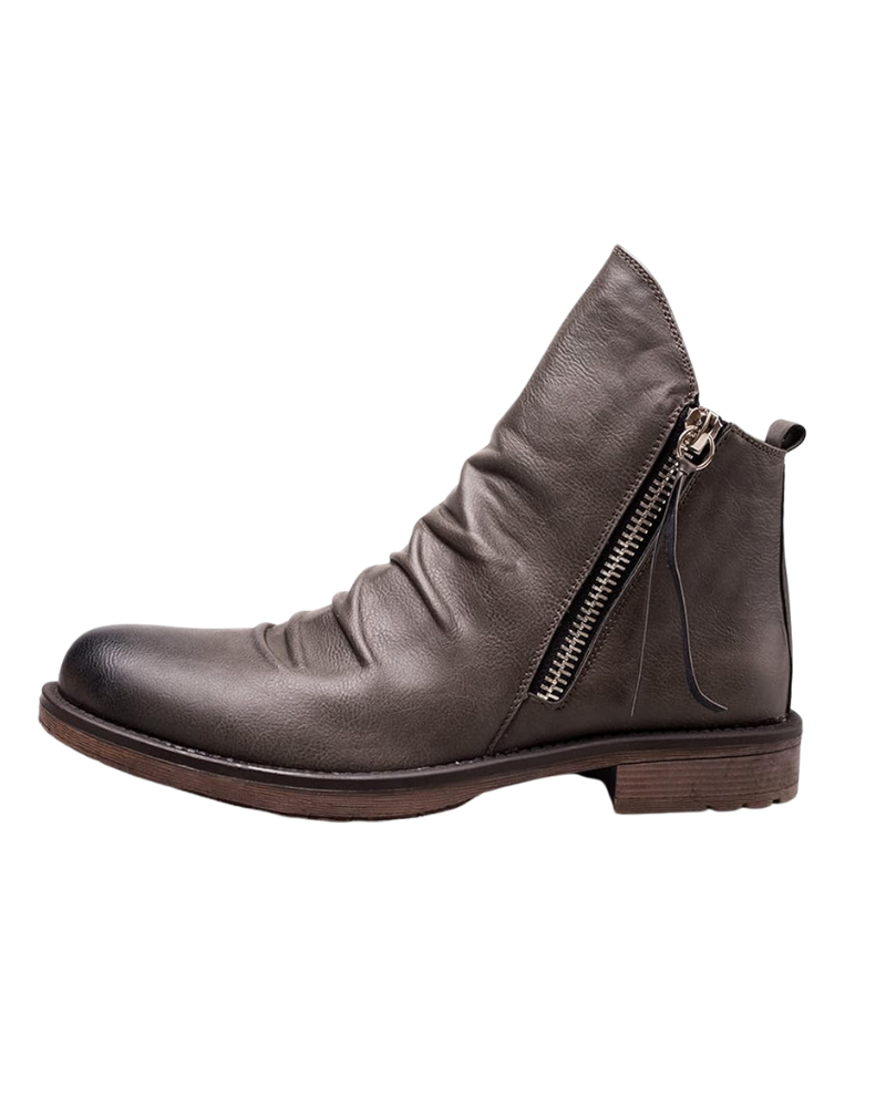 Benjamin Bottines Homme – Boots Élégantes à Zip Latéral avec Design Moderne et Confortable