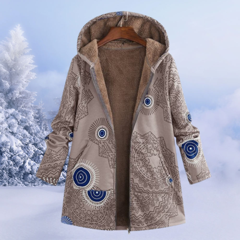 Nerissa Veste Femme à Capuche – Veste Douillette avec Tissu Ultra-Doux et Style Décontracté