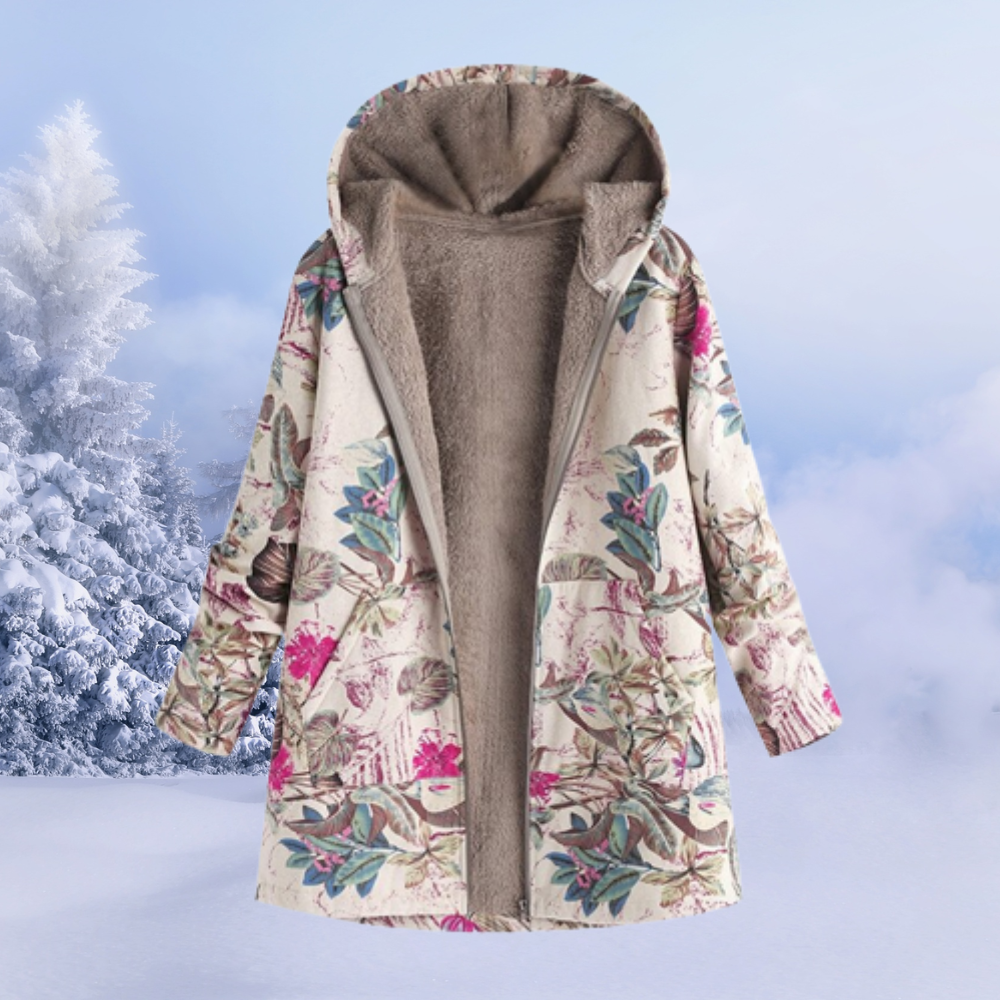 Nerissa Veste Femme à Capuche – Veste Douillette avec Tissu Ultra-Doux et Style Décontracté
