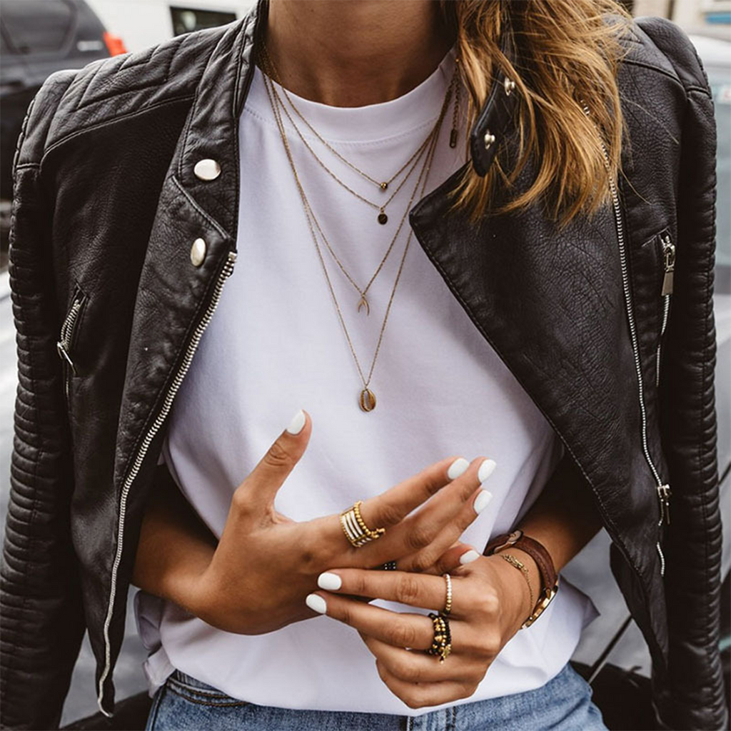 Megan Veste Femme en Cuir Véritable – Blouson Ajusté Élégant & Intemporel