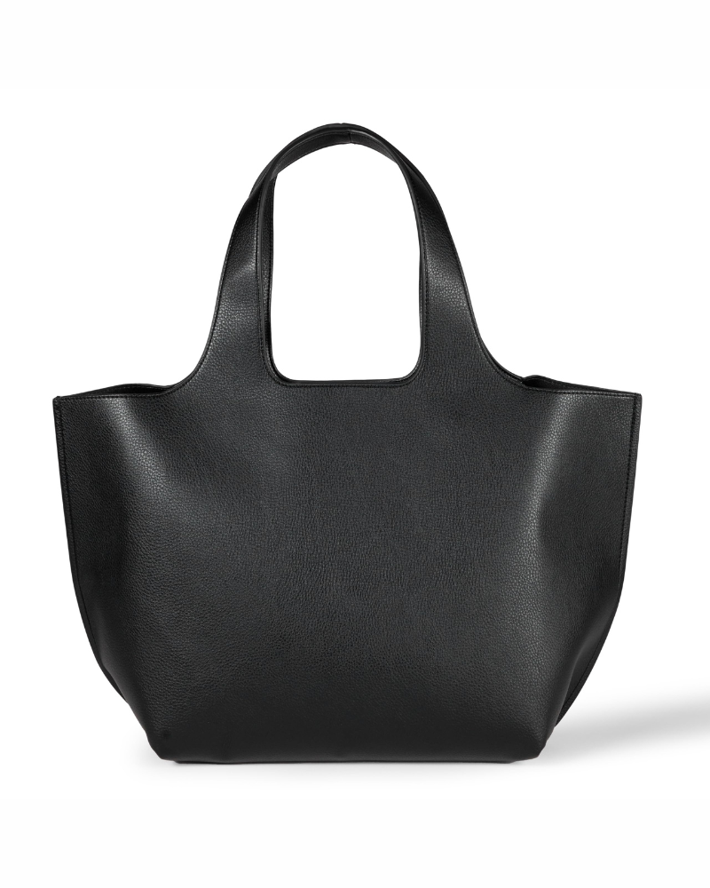 Aubrey Sac Cabas Femme – Grand Tote en Similicuir ou Raphia Fermeture Magnétique
