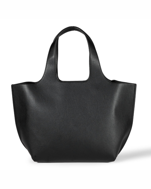 Aubrey Sac Cabas Femme – Grand Tote en Similicuir ou Raphia Fermeture Magnétique