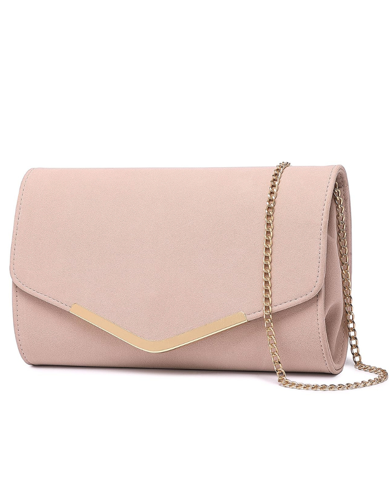 Lorelei Pochette Femme – Sac de Soirée Pailleté Enveloppe Bandoulière Amovible Élégant