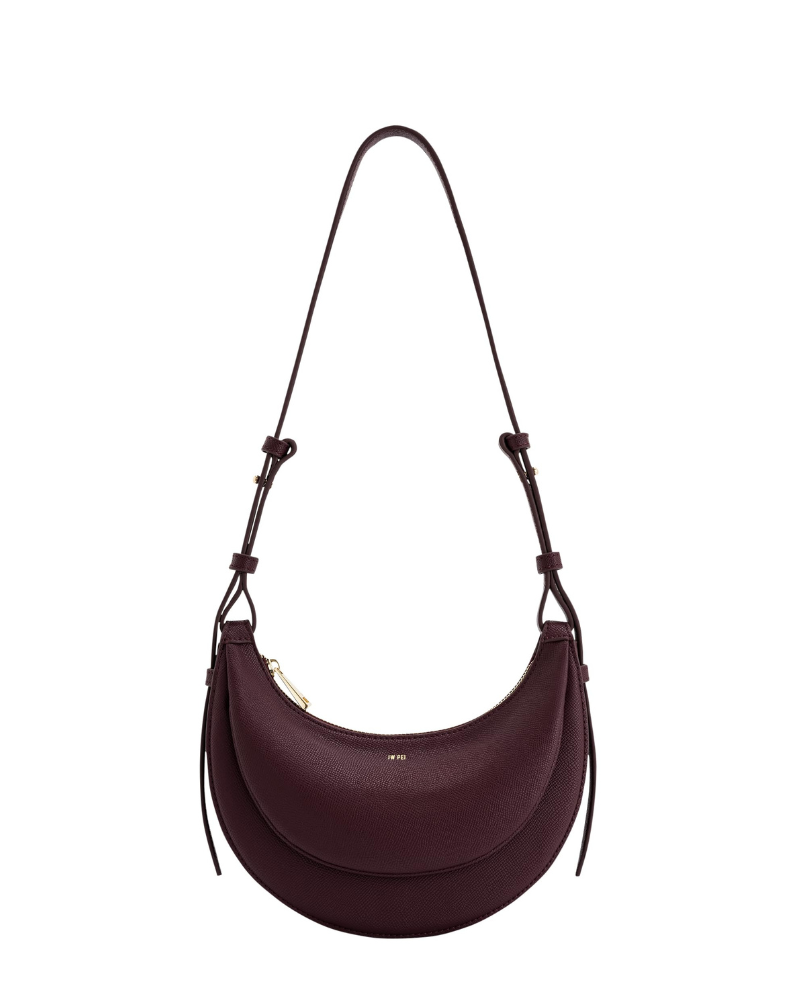 Greer Sac Bandoulière Femme – Sac en Cuir Végan Bandoulière Réglable Finitions Dorées