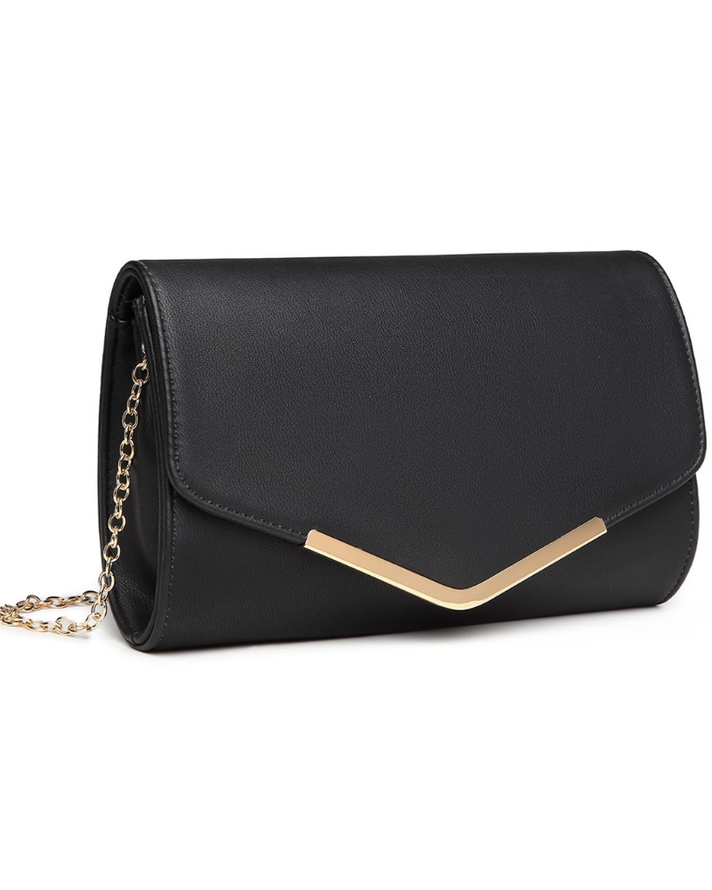 Lorelei Pochette Femme – Sac de Soirée Pailleté Enveloppe Bandoulière Amovible Élégant