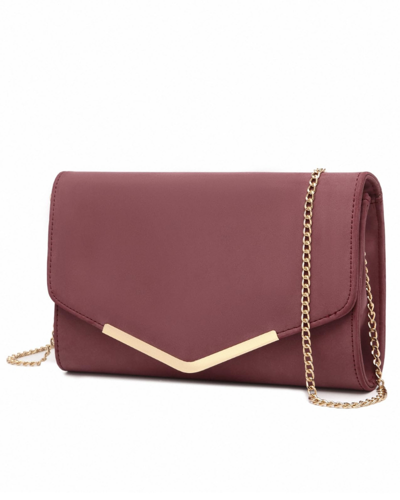Lorelei Pochette Femme – Sac de Soirée Pailleté Enveloppe Bandoulière Amovible Élégant