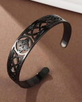 Blaire Women's Bracelet – Witch's Knot Amulet Bracelet in Stainless Steel