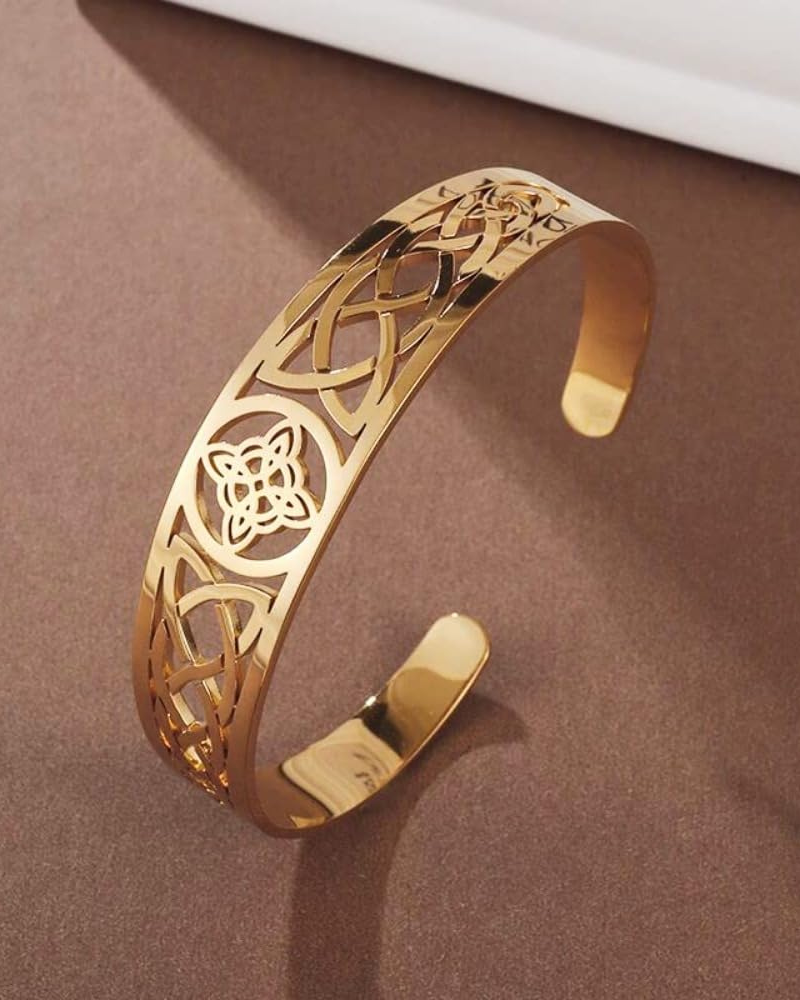 Blaire Bracelet Femme – Bracelet Amulette Nœud de Sorcière en Acier Inoxydable
