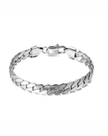 Bracciale Reese Donna – Bracciale a Catena Cubana in Argento 925 Stile Hip-Hop Elegante