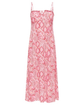 Prescott Robe Longue Femme – Robe Maxi Sans Manches Col U Bretelles Réglables Élégante