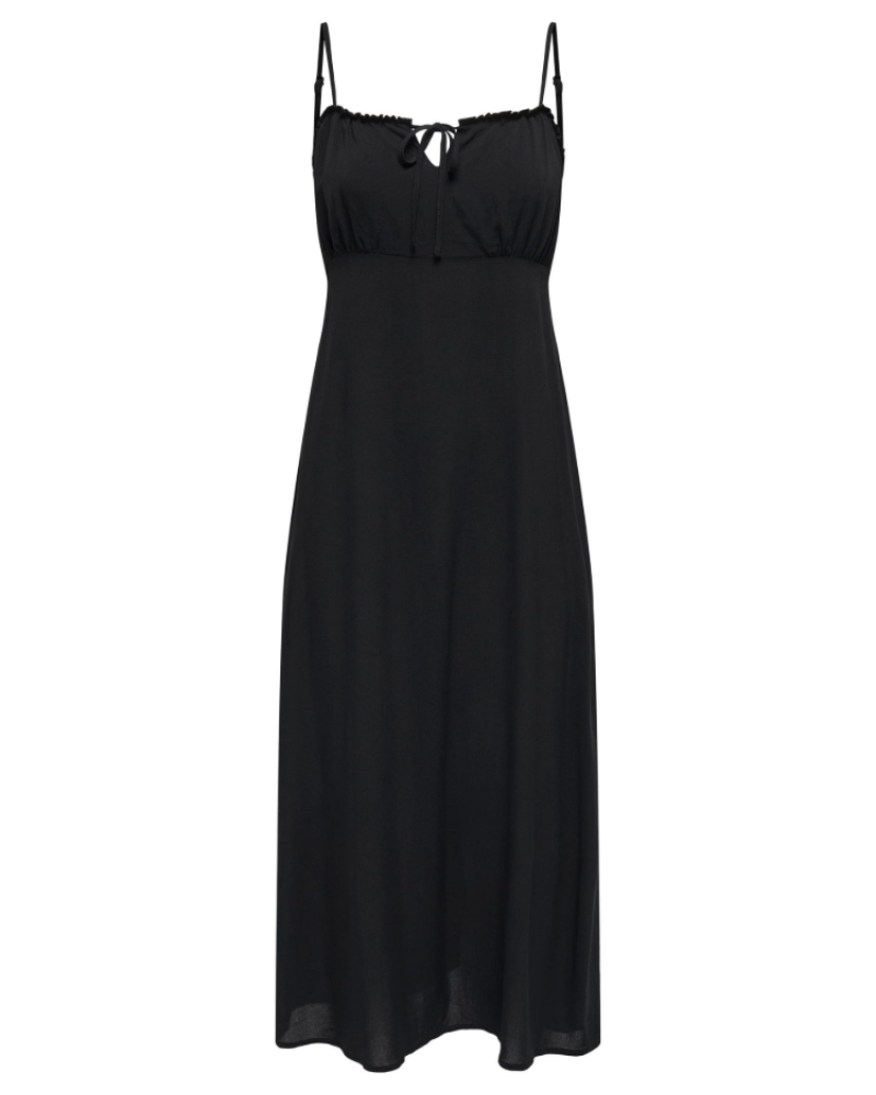 Prescott Robe Longue Femme – Robe Maxi Sans Manches Col U Bretelles Réglables Élégante