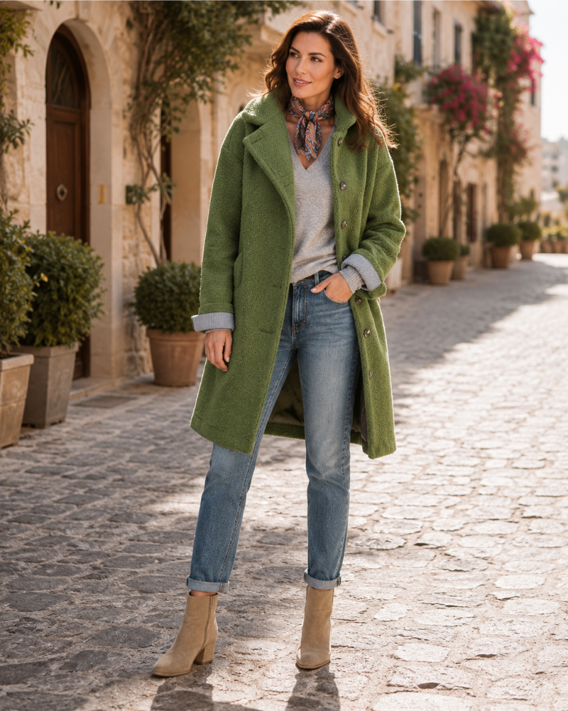Madison Manteau d’Hiver Femme – Veste Chaude avec Capuche Élégante & Coupe Féminine