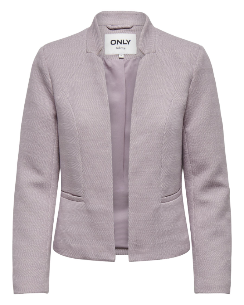 Camille Blazer Court Femme – Veste Croppée Ouverte avec Poches Style Élégant