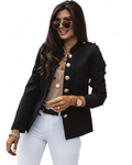 Carol Blazer Femme – Veste de Tailleur Oversize Élégante avec Boutons & Poches