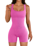 Harper Combinaison Sport Femme – Combinaison Sans Coutures Côtelée Stretch pour Yoga & Fitness