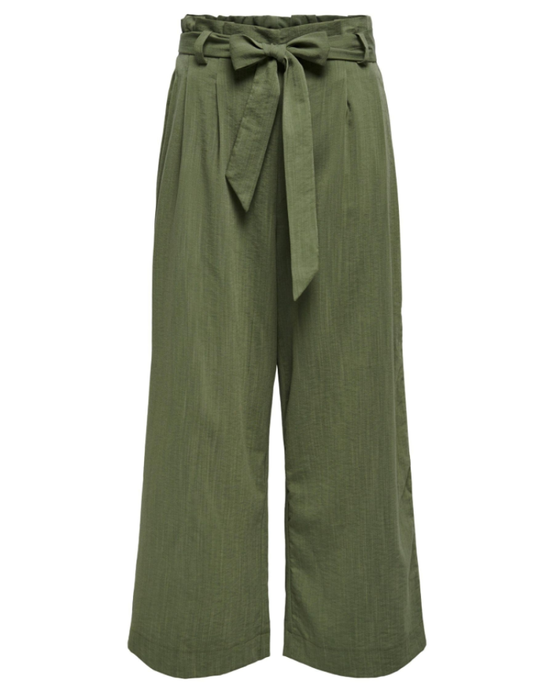 Sloane Pantaloni da donna – Pantaloni paperbag svasati a vita alta con cintura rimovibile