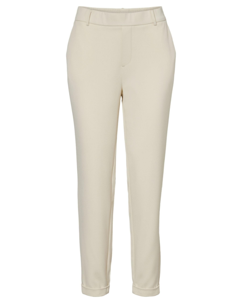 Marlowe Pantalon Femme – Pantalon Ajusté Coupe Regular Stretch avec Passants de Ceinture