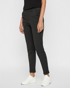 Pantaloni Chino Rylan Donna – Taglio Regular a Quadri Stretch con Passanti per Cintura
