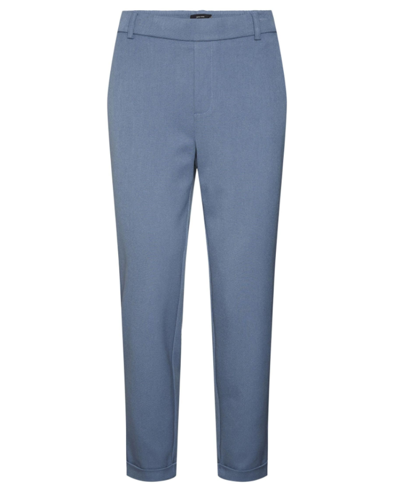 Marlowe Pantalon Femme – Pantalon Ajusté Coupe Regular Stretch avec Passants de Ceinture