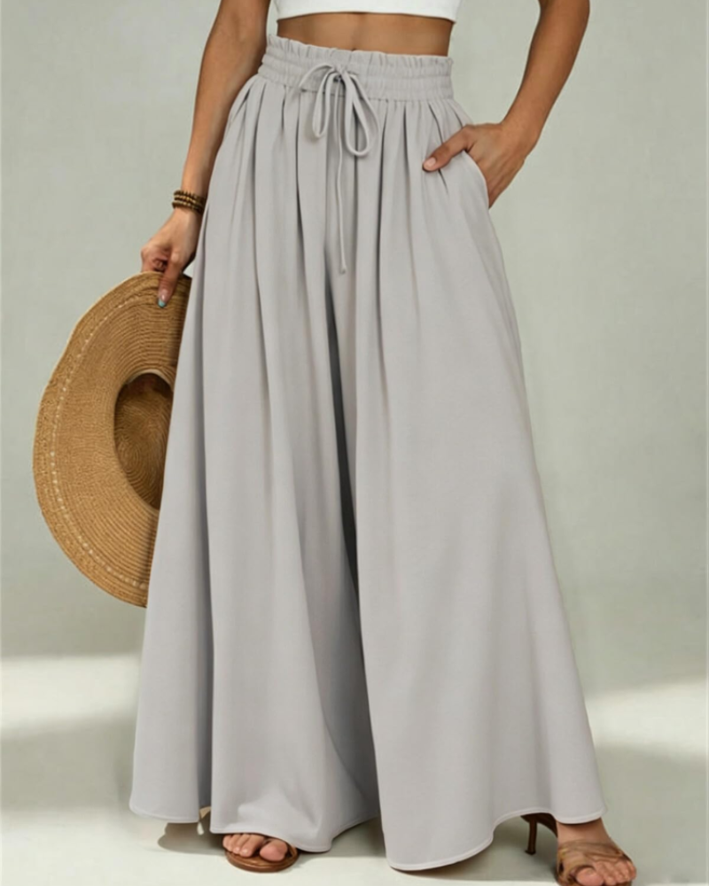 Pantaloni Oakley da donna – Pantaloni vita alta da infilare in poliestere leggero