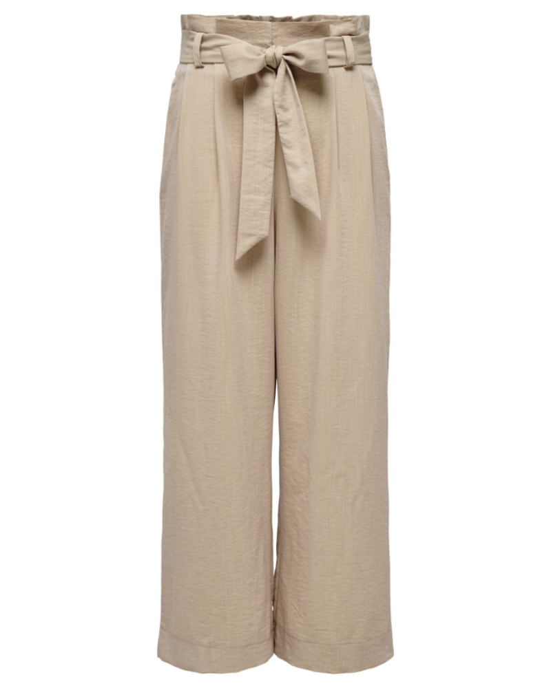 Sloane Pantaloni da donna – Pantaloni paperbag svasati a vita alta con cintura rimovibile