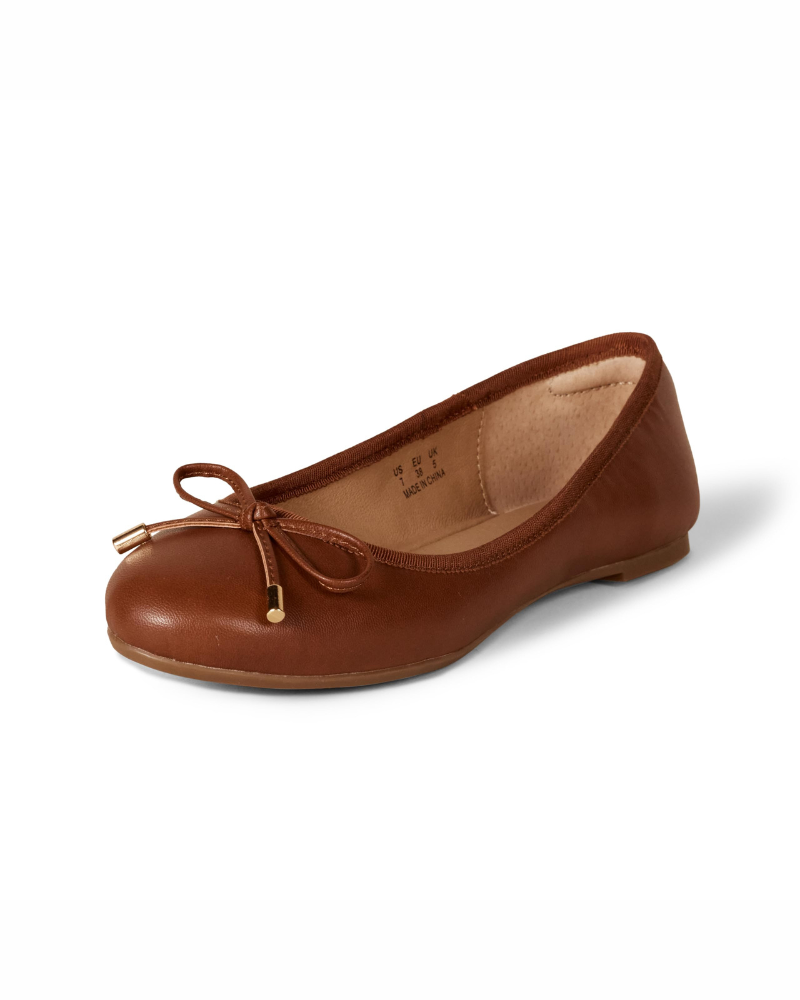Peyton Ballerine Donna – Scarpe Basse Punta Tonda Fiocco Elegante Suola Antiscivolo