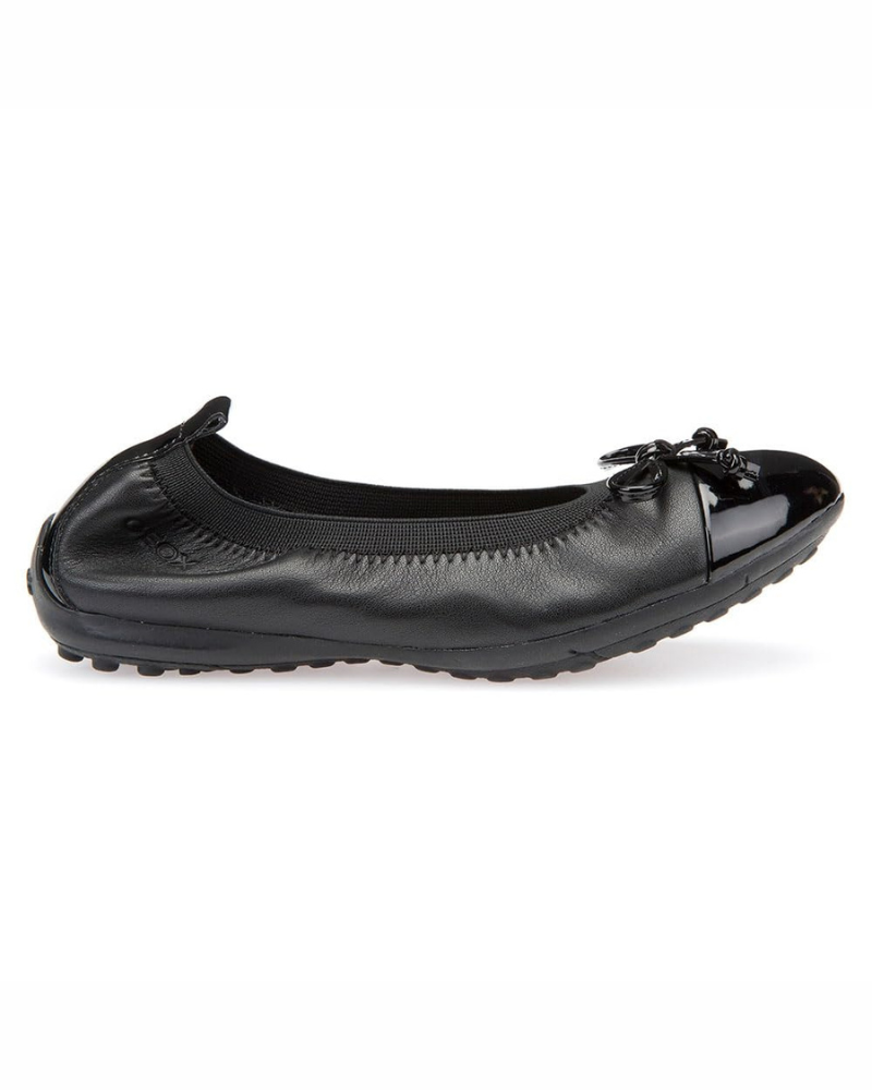 Ballerine Harper da bambina – Scarpe basse in pelle punta tonda suola in gomma