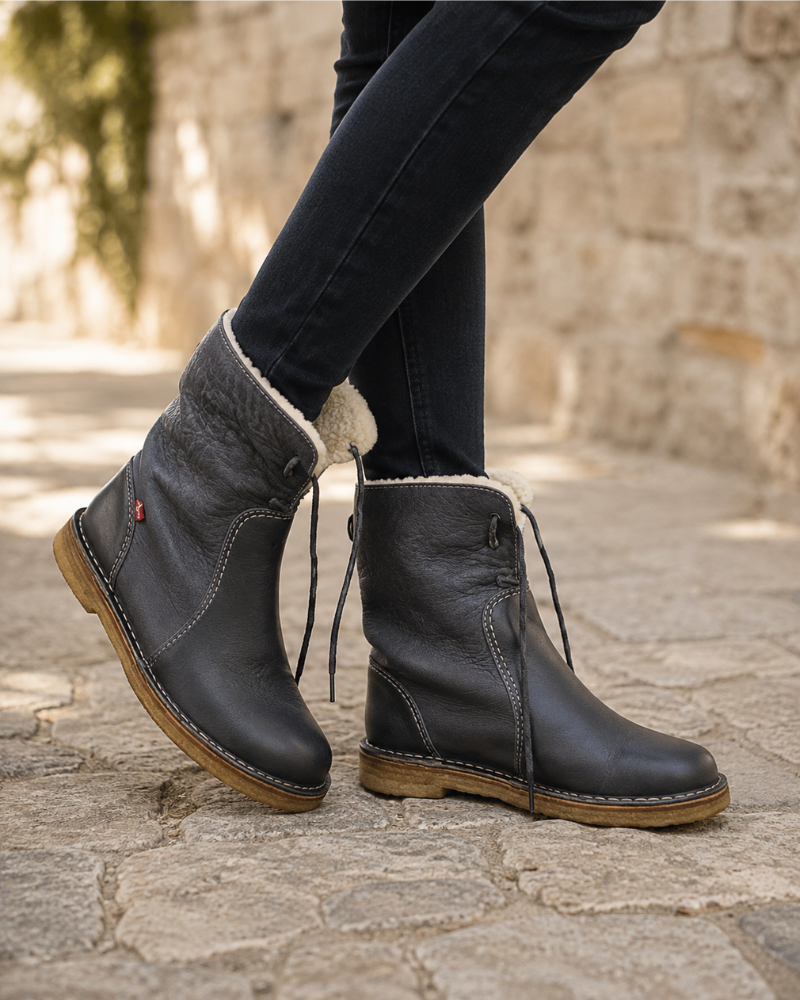 Vaelia Bottes d'Hiver Femme – Bottes Imperméables avec Doublure Chaude et Confort Durable