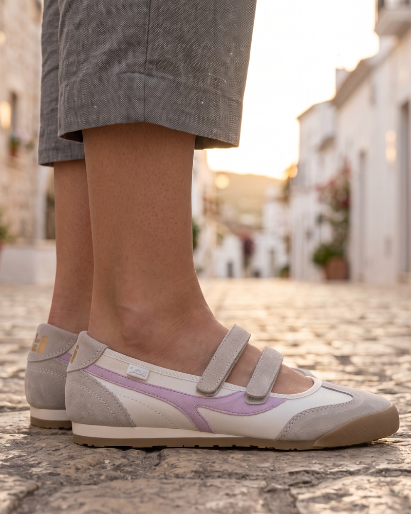 Ballerine Dakota da donna – Scarpe basse con cinturini regolabili suola antiscivolo