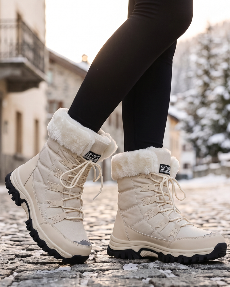 Botas de Invierno para Mujer Selene – Botas Impermeables con Forro de Piel Sintética y Calidez Duradera