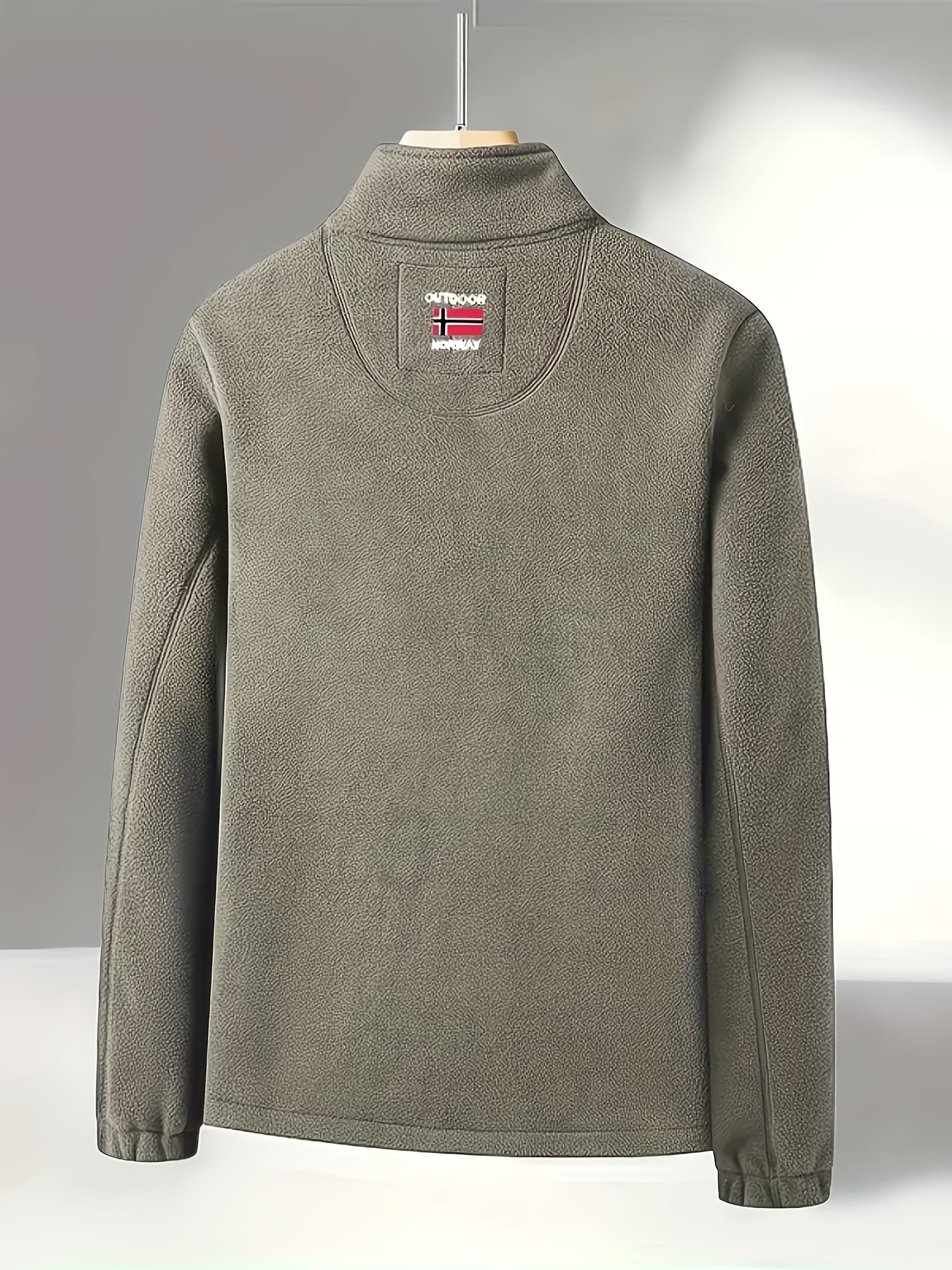 Brandon Veste Polaire Homme – Veste Outdoor Chaude et Légère avec Col Haut Protecteur