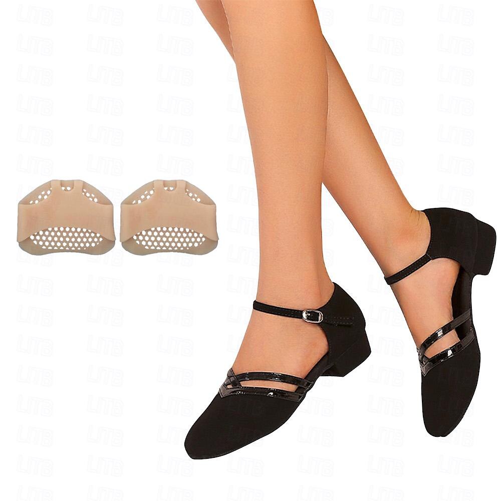 Ella Chaussures de Danse Femme – Sandales Latin et Ballroom avec Talon Stable et Confort Optimal