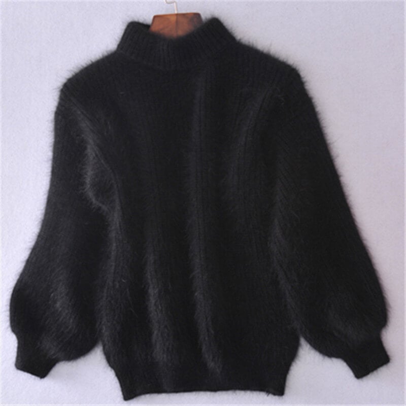 Isolde Pull Femme en Laine – Pull Tricoté Ample avec Maille Douce et Style Intemporel