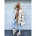 Savannah Manteau Femme d’Hiver – Doudoune Longue Chaude avec Capuche & Style Élégant