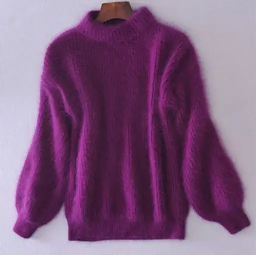 Isolde Pull Femme en Laine – Pull Tricoté Ample avec Maille Douce et Style Intemporel