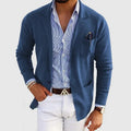 Gideon Blazer Homme en Laine – Blazer Élégant avec Coupe Classique et Style Polyvalent