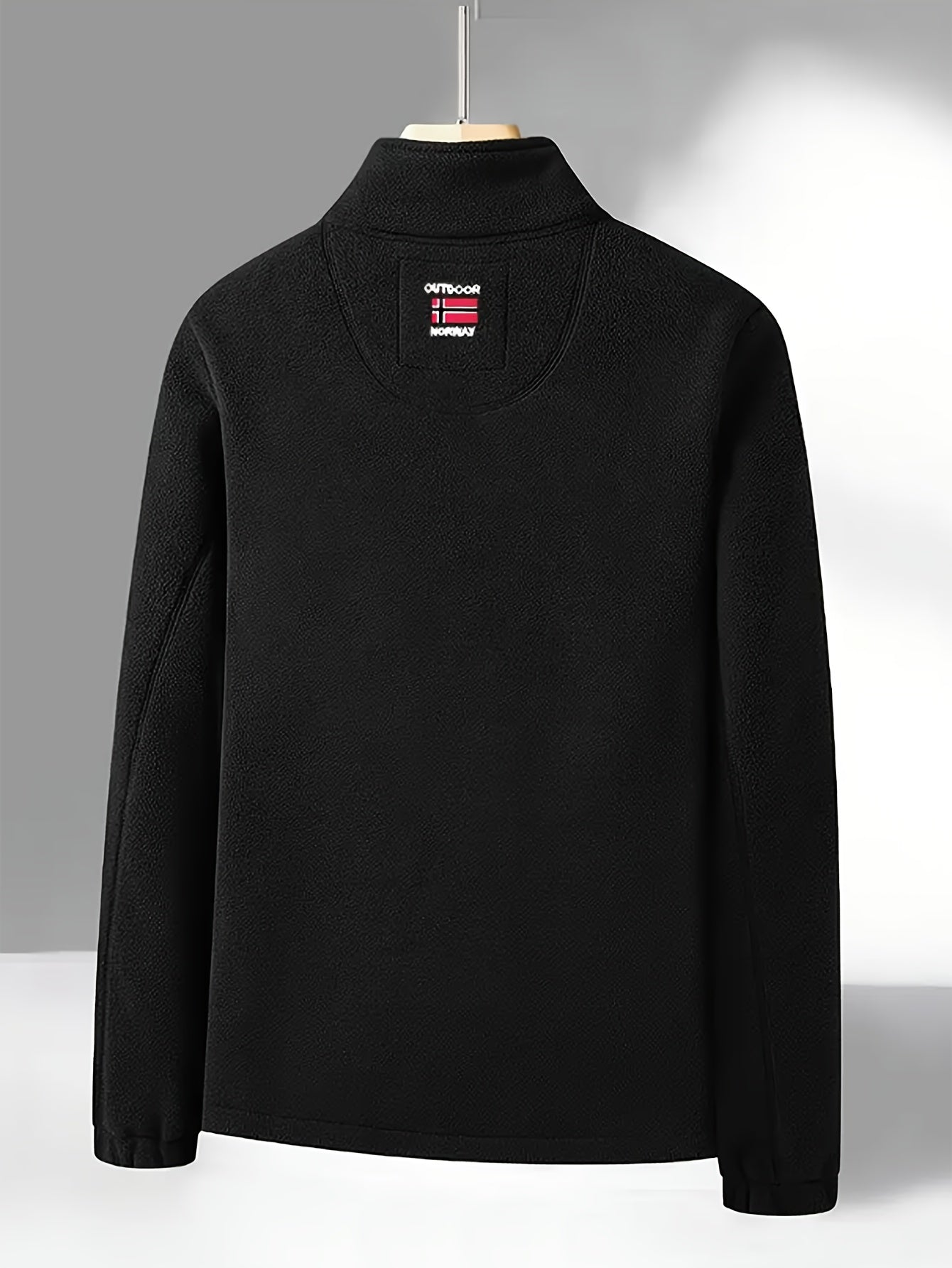 Brandon Veste Polaire Homme – Veste Outdoor Chaude et Légère avec Col Haut Protecteur