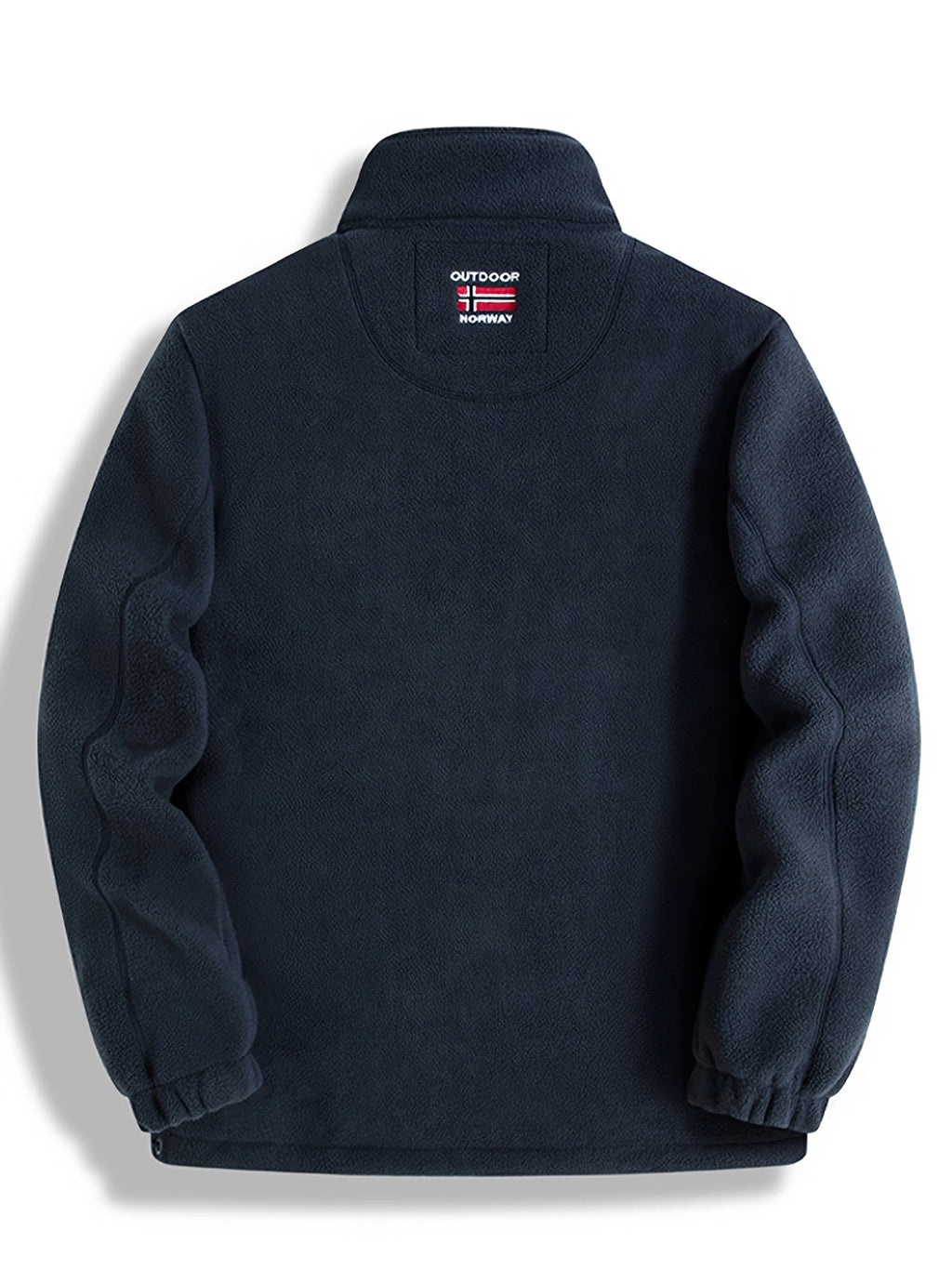 Brandon Veste Polaire Homme – Veste Outdoor Chaude et Légère avec Col Haut Protecteur