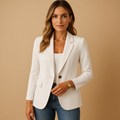 Women's Fitted Claire Blazer – Elegant Stretch Fabric Blazer with a Structured Cut